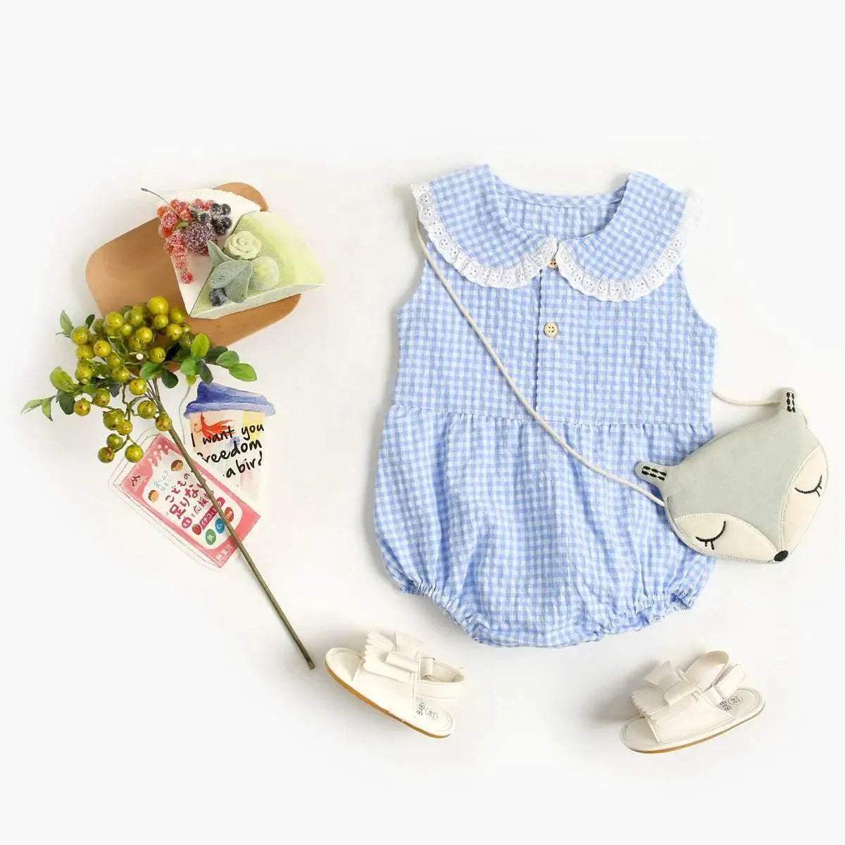  Soft Cotton Baby Bodysuits Sleeveless 0-1Y Toyland EU -  ToylandEU™