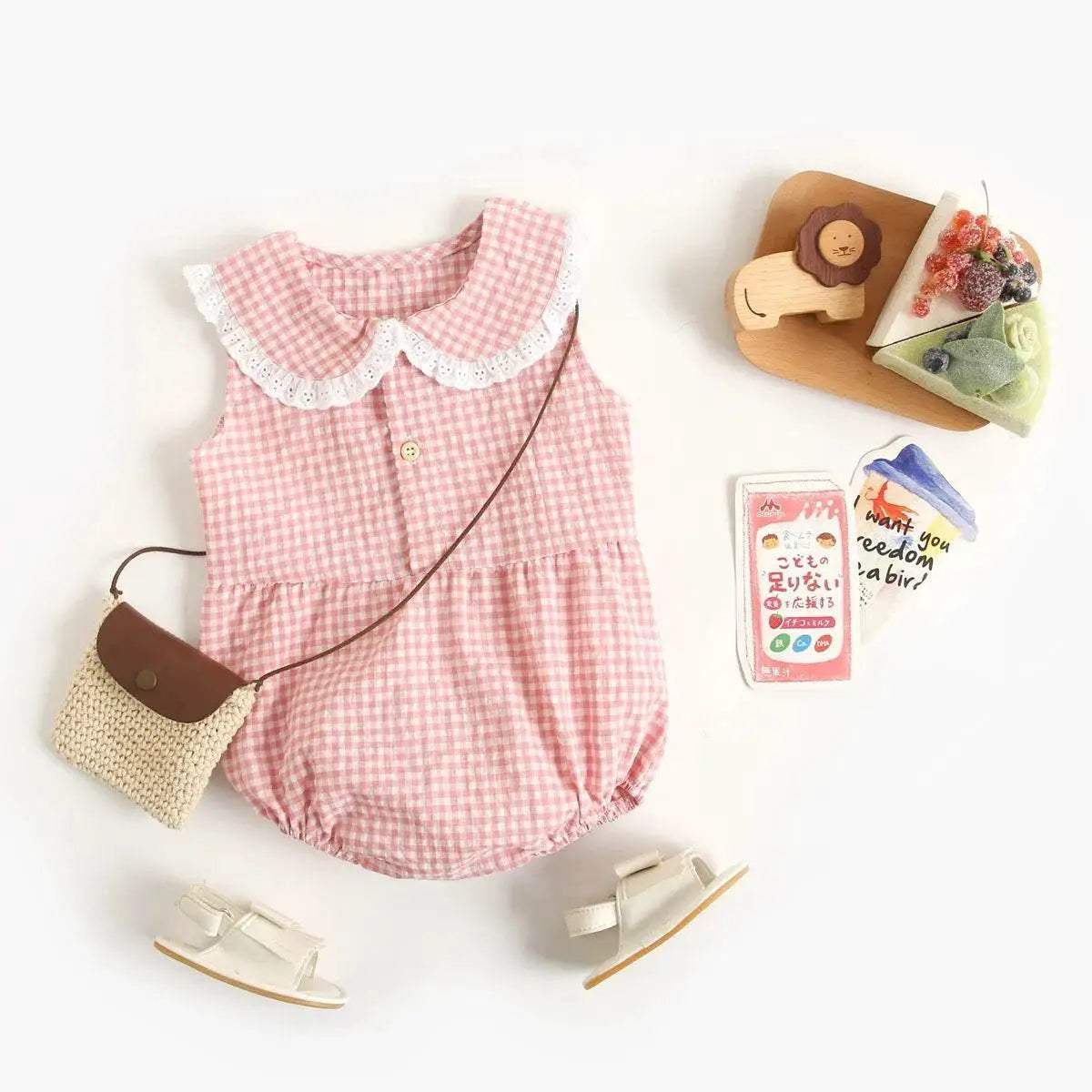  Soft Cotton Baby Bodysuits Sleeveless 0-1Y Toyland EU -  ToylandEU™