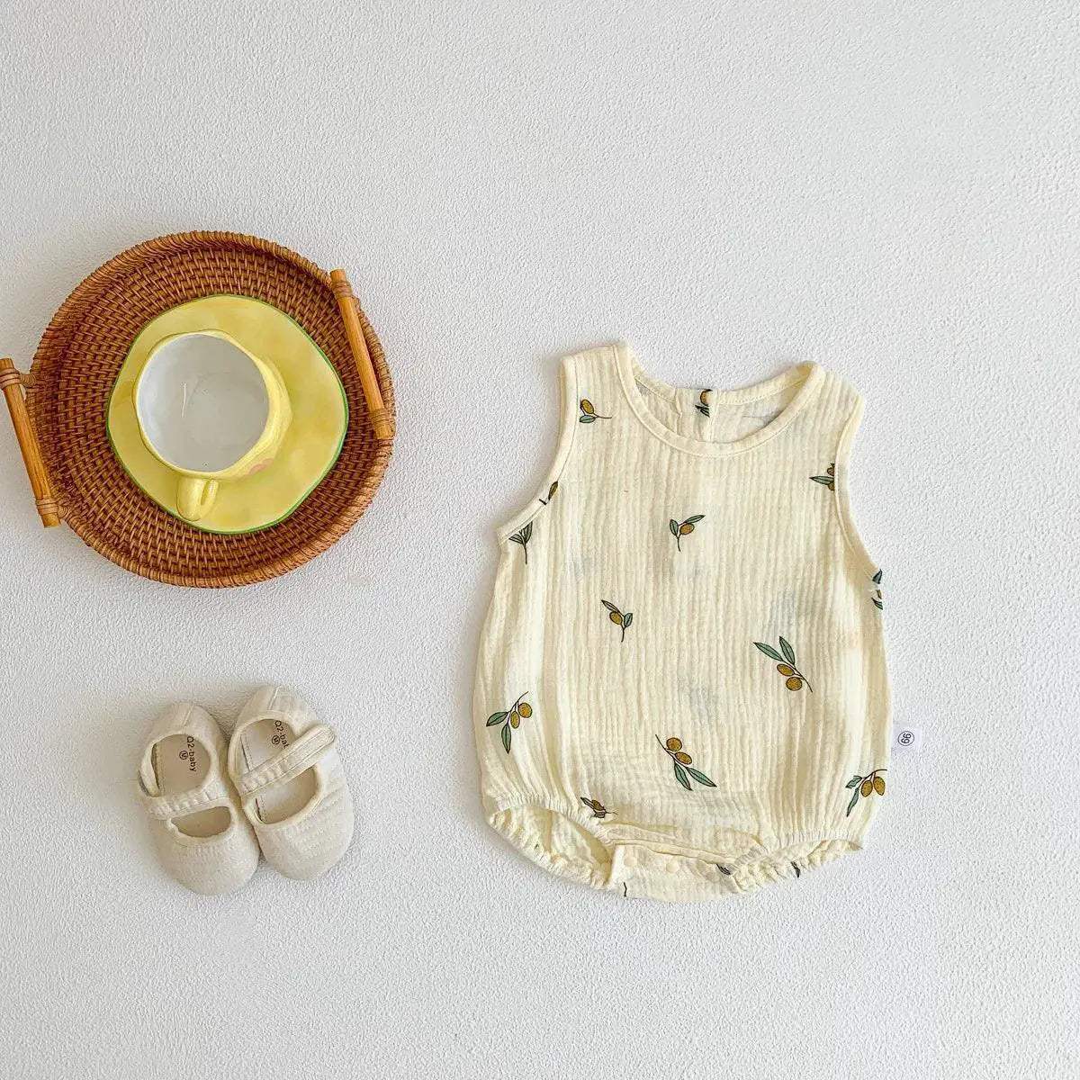 Soft Cotton Baby Bodysuits Unisex Jumpsuits For Newborns - ToylandEU