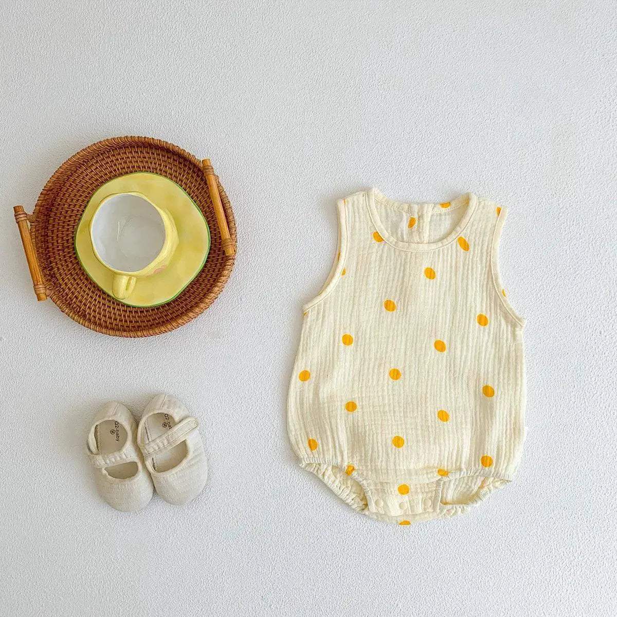 Soft Cotton Baby Bodysuits Unisex Jumpsuits For Newborns - ToylandEU