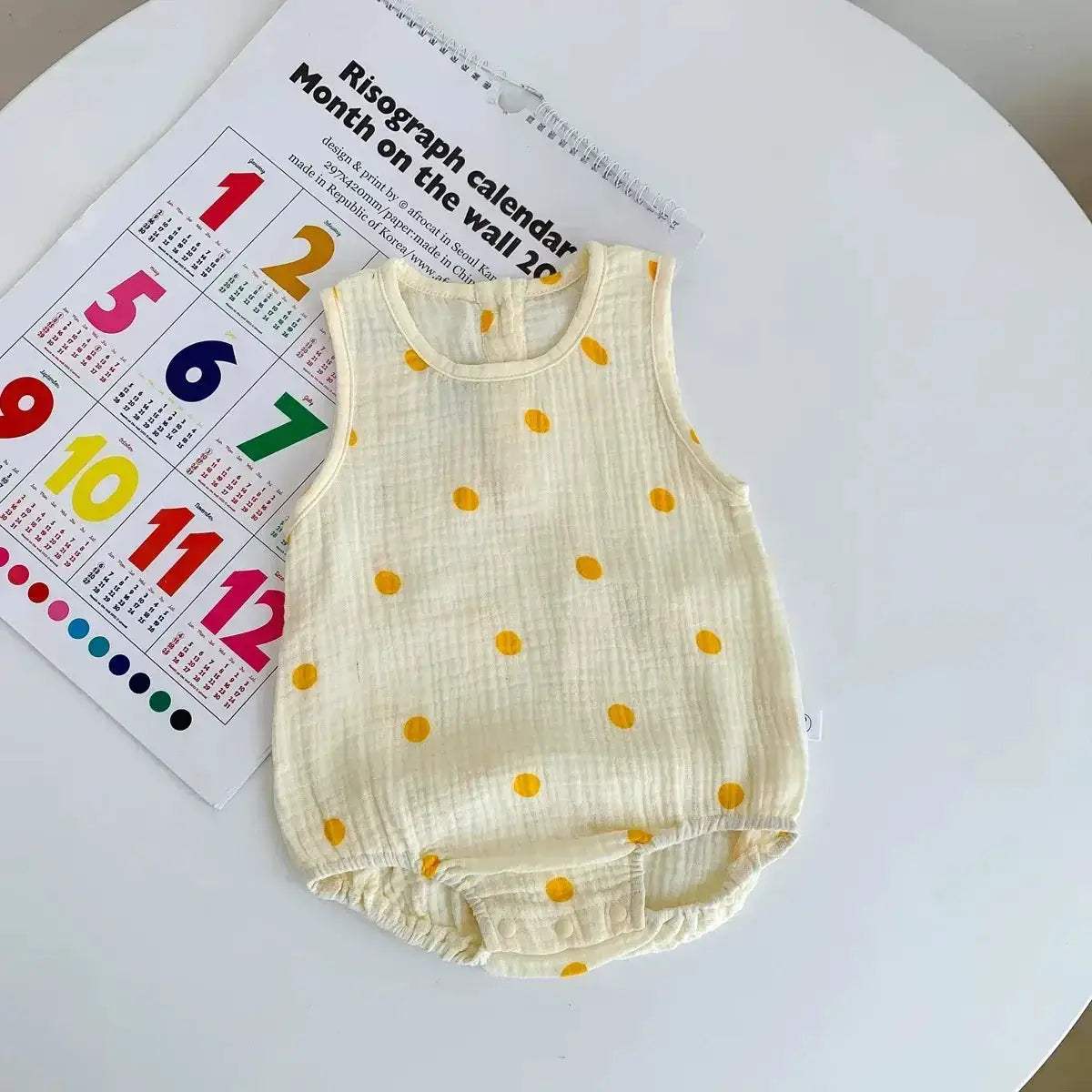 Soft Cotton Baby Bodysuits Unisex Jumpsuits For Newborns - ToylandEU