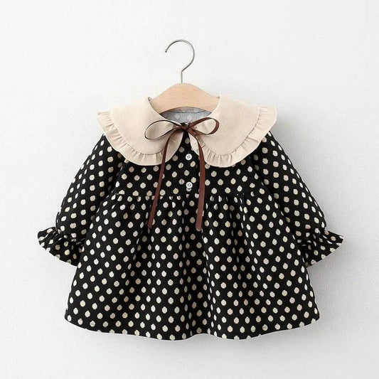  Soft Cotton Baby Dress 0-24m Ribbon Bow - Toyland EU -  ToylandEU™