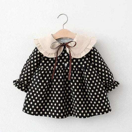  Soft Cotton Baby Dress 0-24m Ribbon Bow - Toyland EU -  ToylandEU™