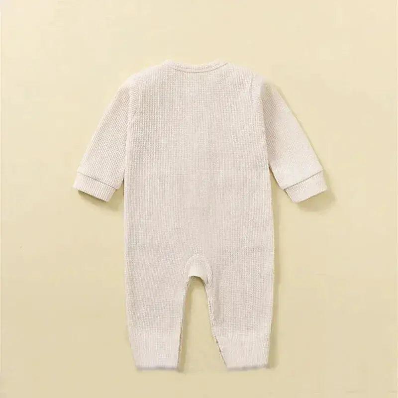  Soft Cotton Baby Romper With Pockets Unisex -  ToylandEU™