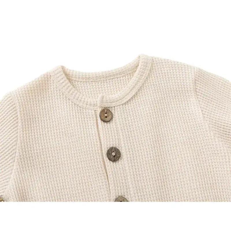  Soft Cotton Baby Romper With Pockets Unisex -  ToylandEU™