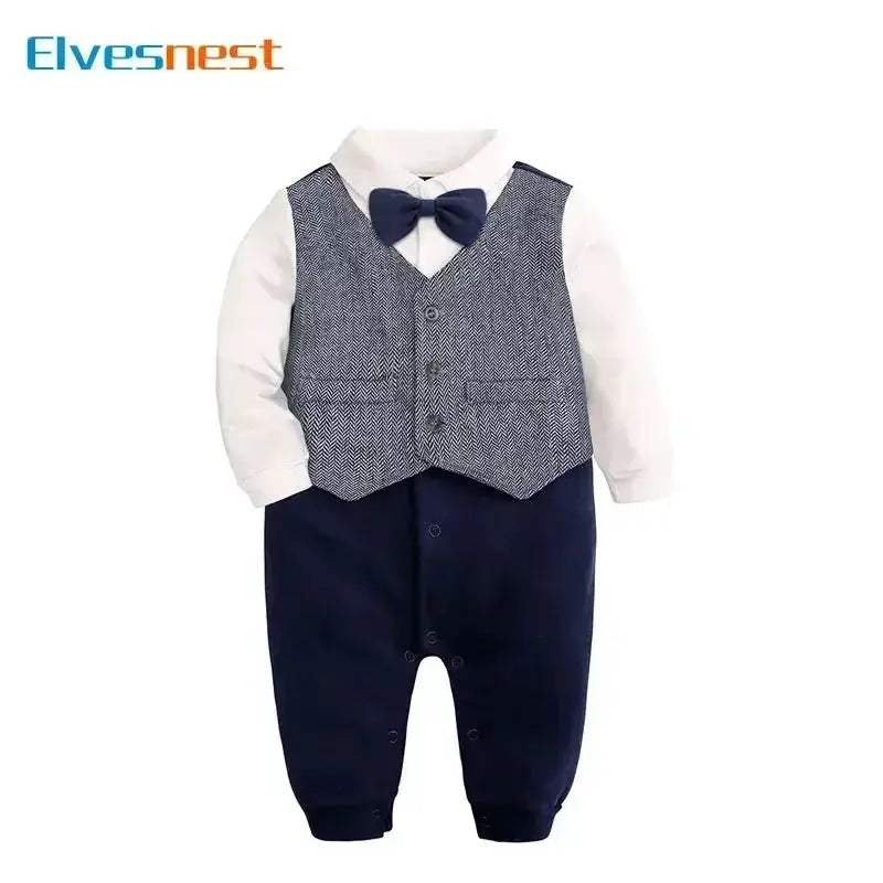 Soft Cotton Baby Rompers Long Sleeve Unisex 0-24 Months - ToylandEU