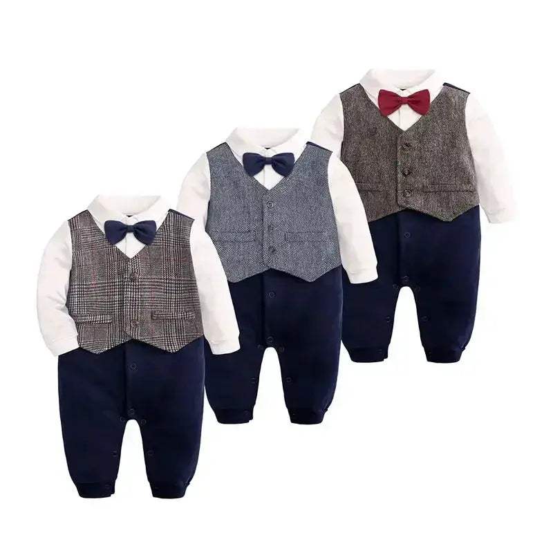 Soft Cotton Baby Rompers Long Sleeve Unisex 0-24 Months - ToylandEU