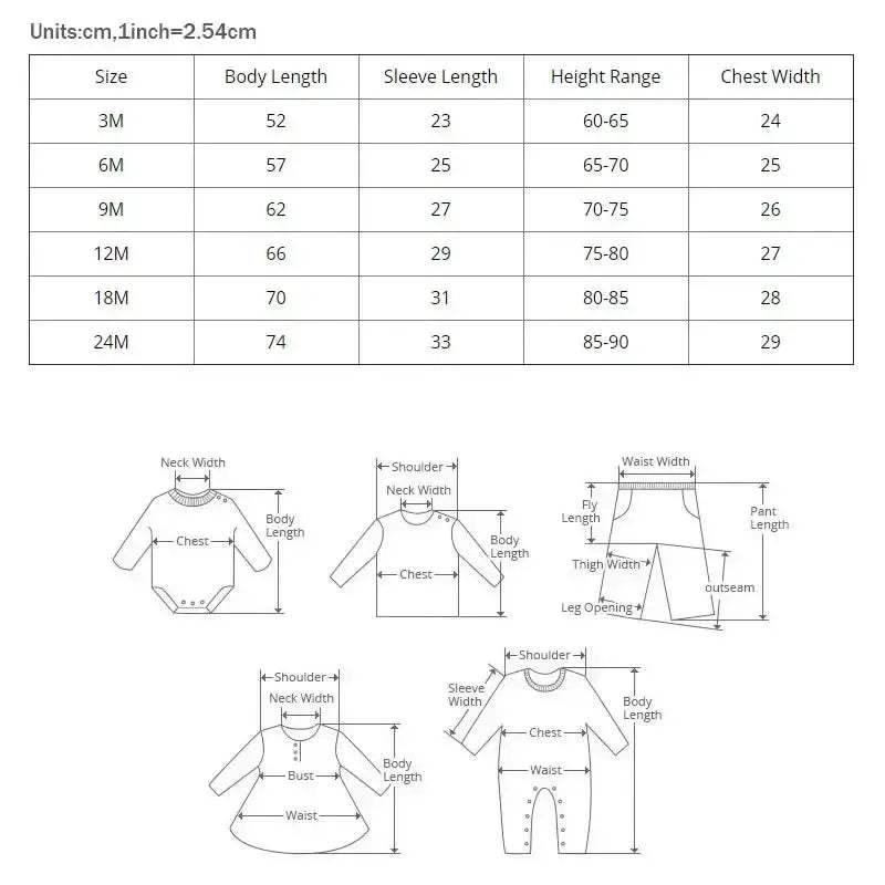 Soft Cotton Baby Rompers Long Sleeve Unisex 0-24 Months - ToylandEU