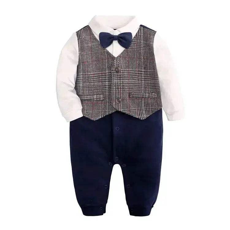 Soft Cotton Baby Rompers Long Sleeve Unisex 0-24 Months - ToylandEU