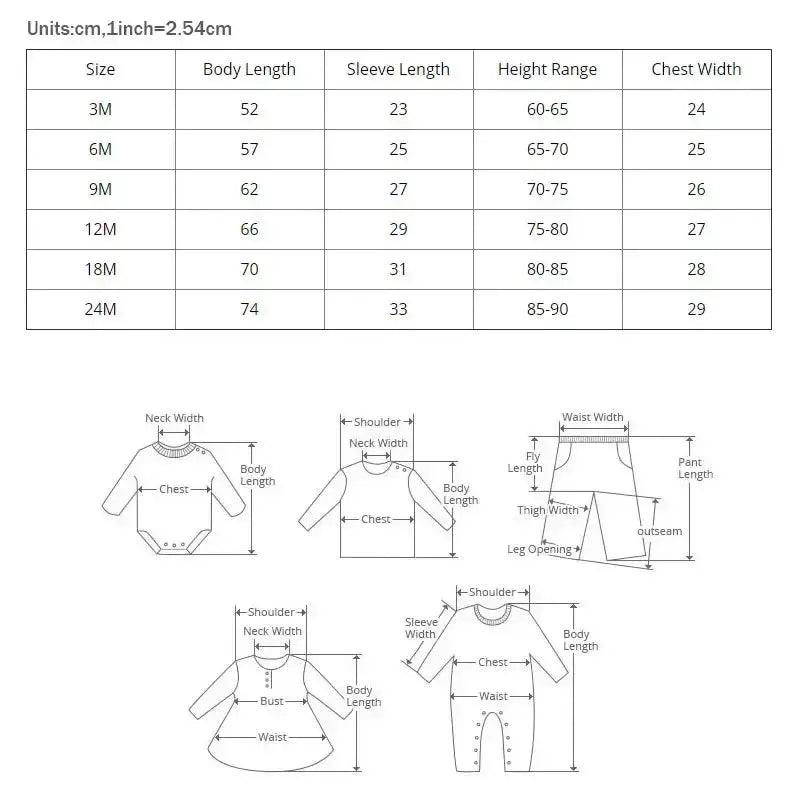 Soft Cotton Baby Rompers Non Toxic Long Sleeve Unisex 0 24M -  ToylandEU™