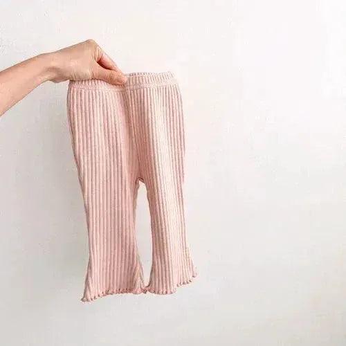  Soft Cotton Baby Trousers With Elastic Waist For Babies -  ToylandEU™