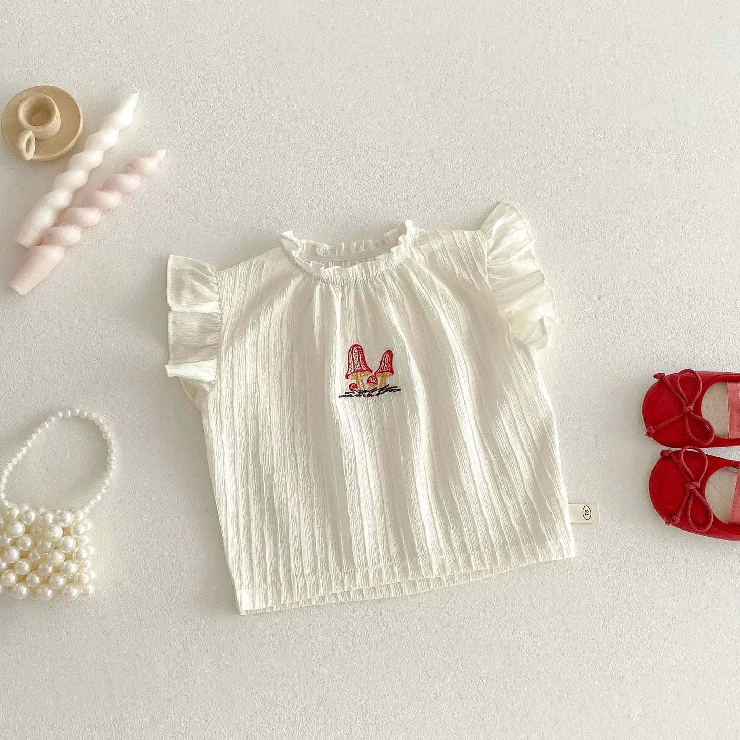 Soft Cotton Blend Dress Checkered Pattern With Bunny Embroidery And Peter Pan Collar For Baby Girls - ToylandEU