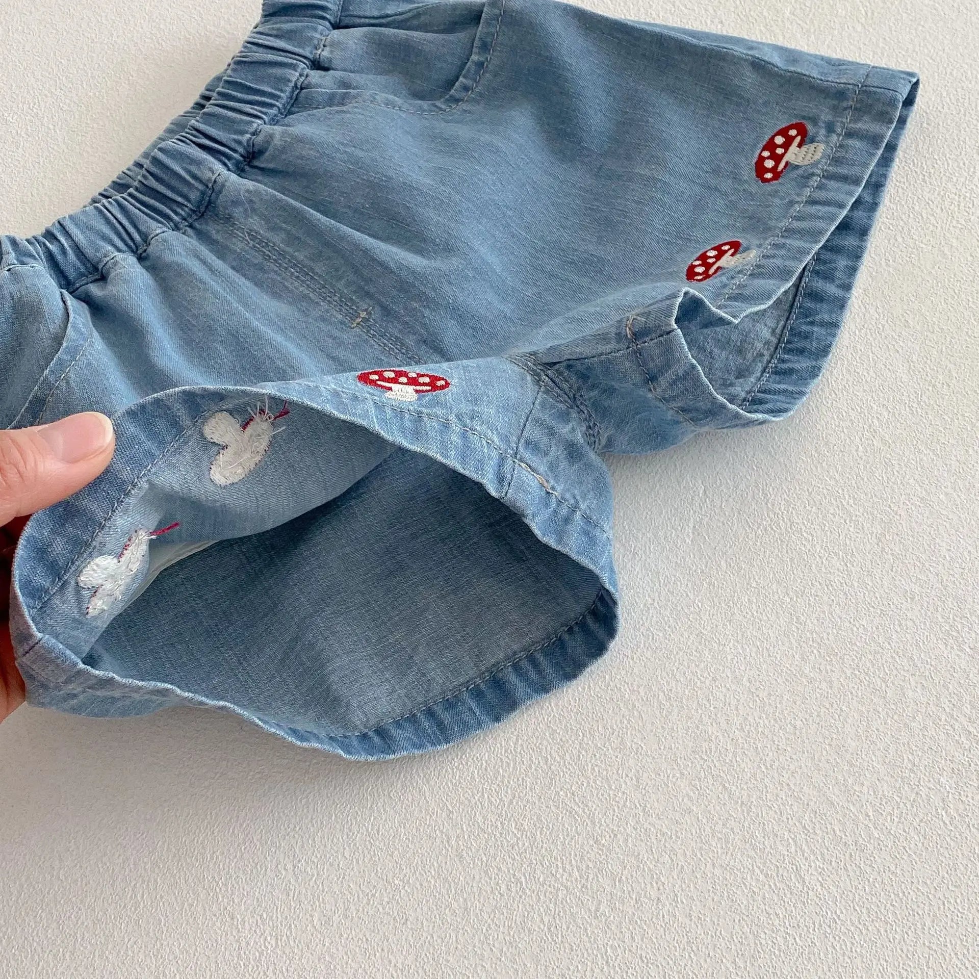 Soft Cotton Blend Dress Checkered Pattern With Bunny Embroidery And Peter Pan Collar For Baby Girls - ToylandEU