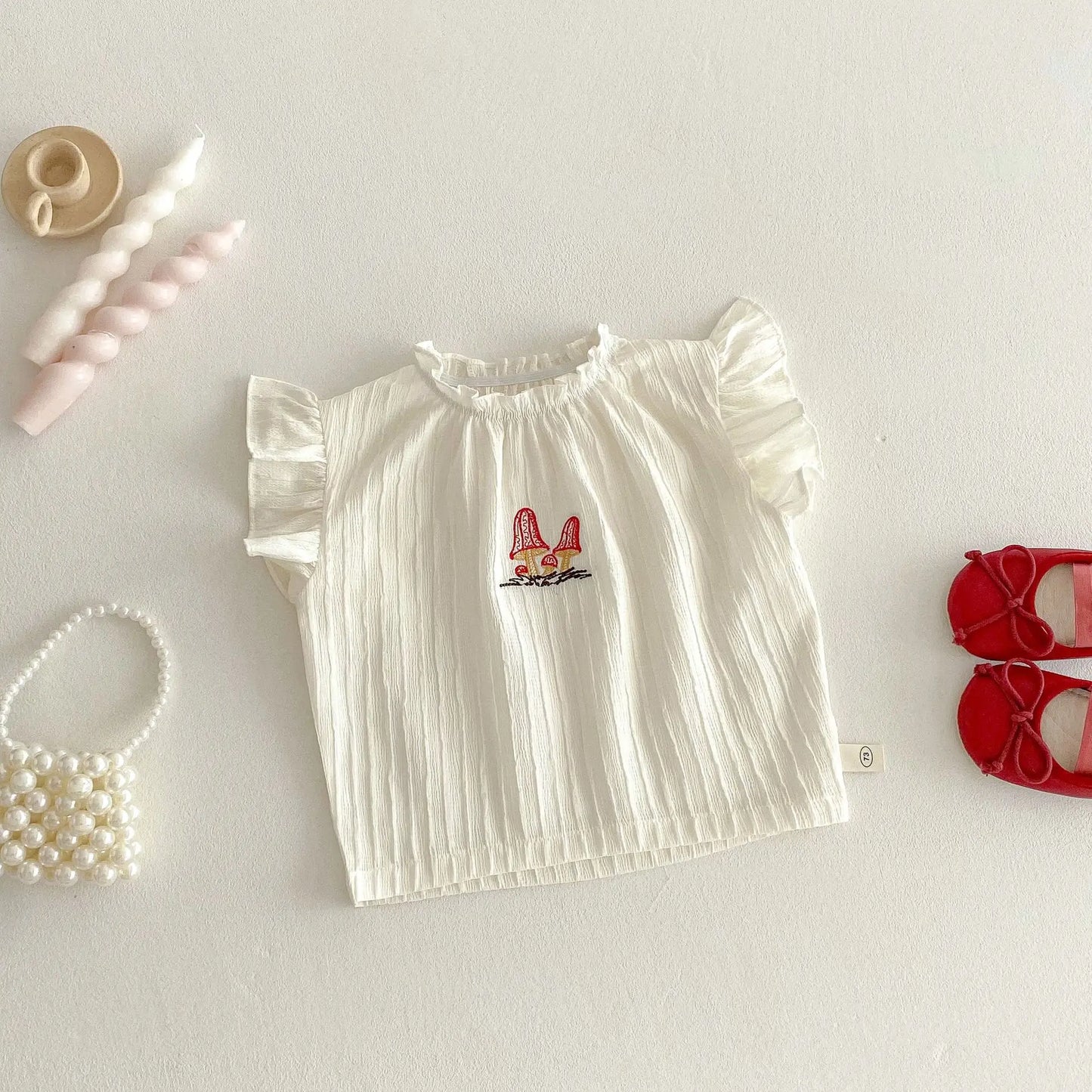 Soft Cotton Blend Dress Checkered Pattern With Bunny Embroidery And Peter Pan Collar For Baby Girls - ToylandEU