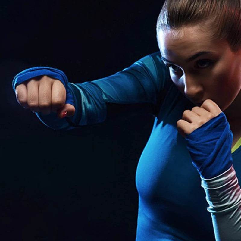 Soft Cotton Boxing Wrist Wraps Breathable Mesh For Training - ToylandEU