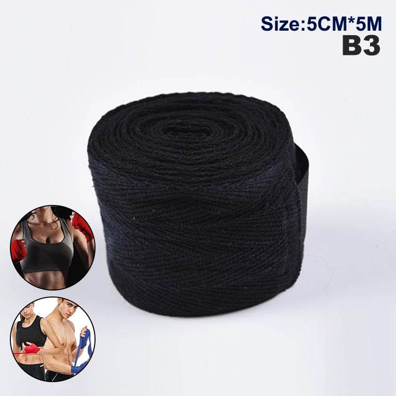Soft Cotton Boxing Wrist Wraps Breathable Mesh For Training - ToylandEU