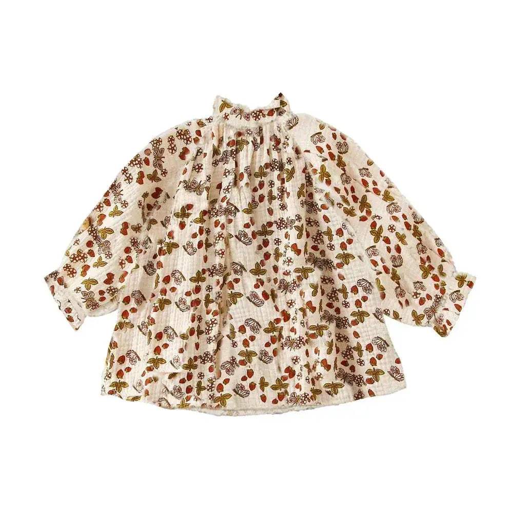 Soft Cotton Floral Baby Girl Dress For Spring And Autumn - ToylandEU