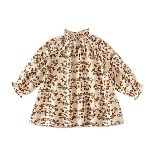  Soft Cotton Floral Baby Girl Dress Spring And Autumn -  ToylandEU™