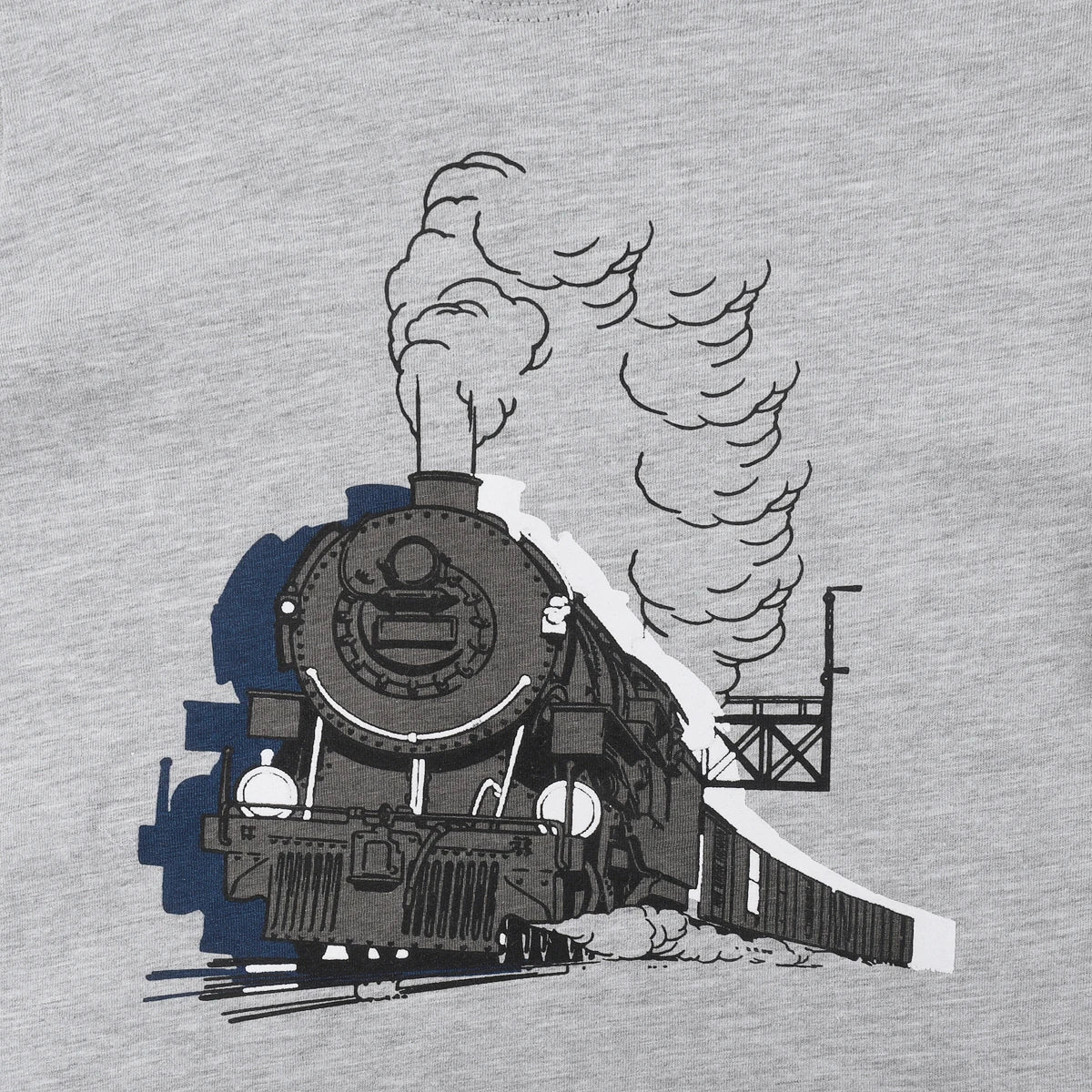 Soft Cotton Polyester Pajama Set Train Cartoon Print Long Sleeve And Long Pants For Boys Aged 2 To 9 - ToylandEU