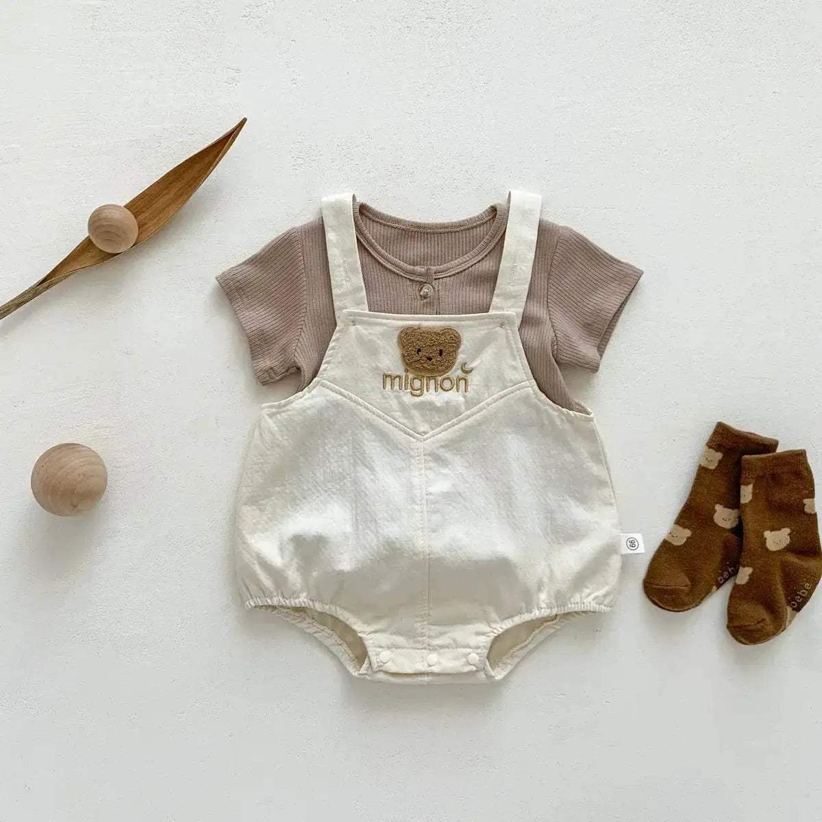 Soft Cotton Summer Newborn Unisex Bodysuits And Tops Set - ToylandEU