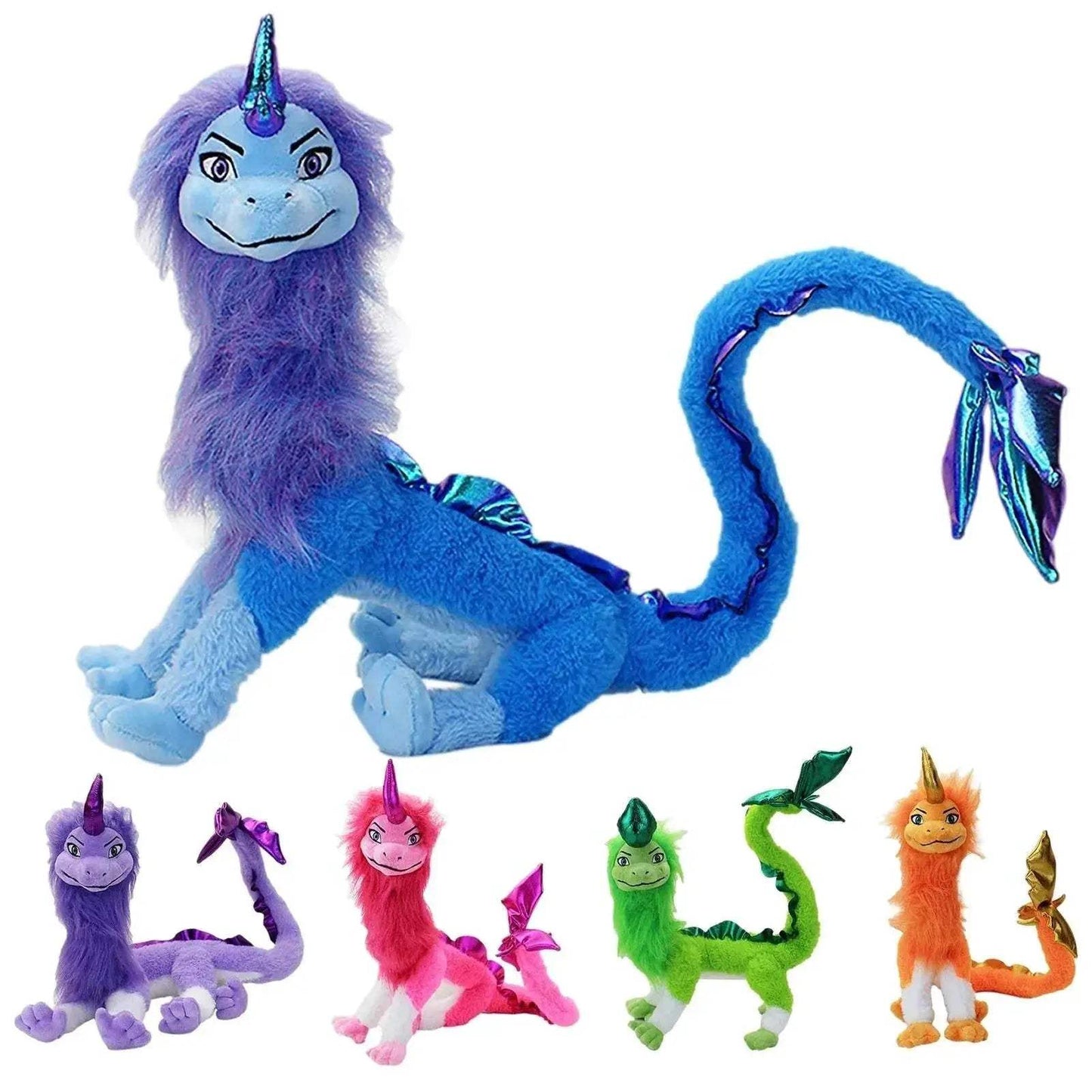  Cuddly Dragon Plush Toy Blue Sisu Toyland EU -  ToylandEU™