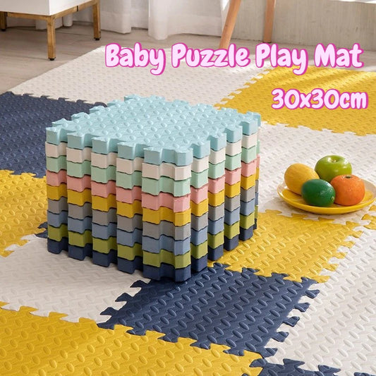 Soft EVA Foam Interlocking Puzzle Play Mat Anti Slip For Babies And Kids - ToylandEU