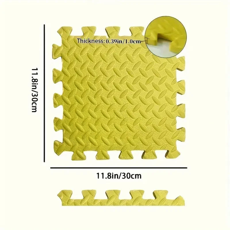 Soft EVA Foam Interlocking Puzzle Play Mat Anti Slip For Babies And Kids - ToylandEU