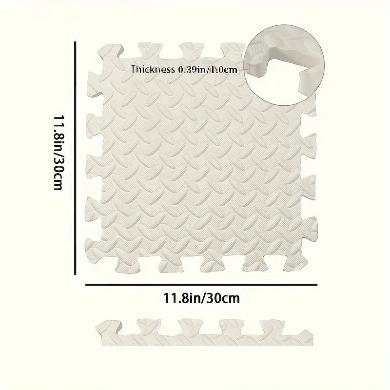 Soft EVA Foam Interlocking Puzzle Play Mat Anti Slip For Babies And Kids - ToylandEU