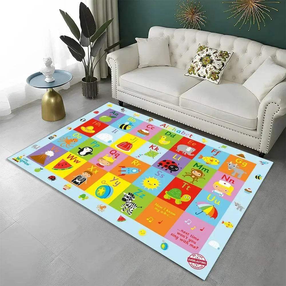  Soft Educational Area Rug Alphabet Playroom Toyland EU -  ToylandEU™