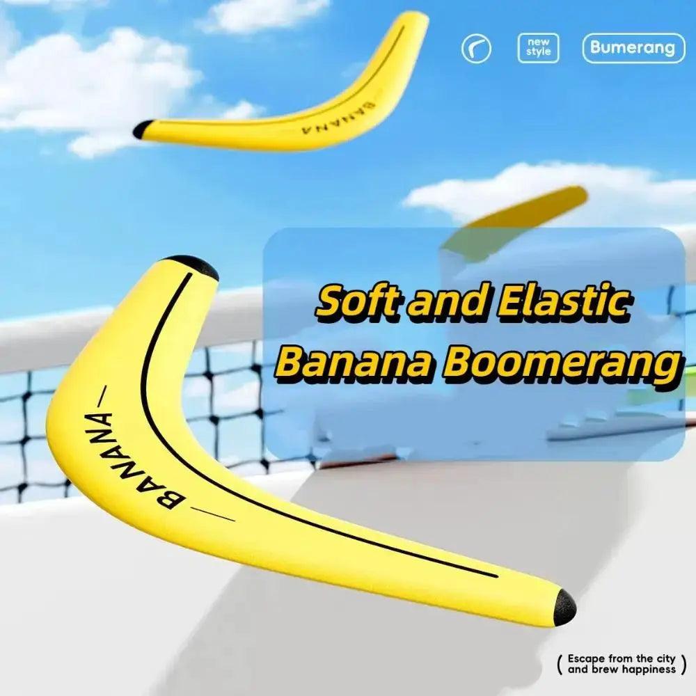  Soft Elastic Boomerang Flying Disc Safe For Kids And Adults -  ToylandEU™