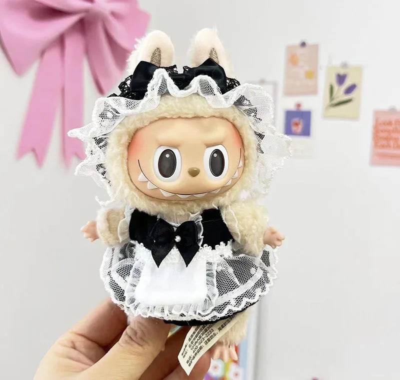 Soft Fabric Doll Clothing Set with Colorful Accessories for 17cm Labubu Dolls Labubu - ToylandEU