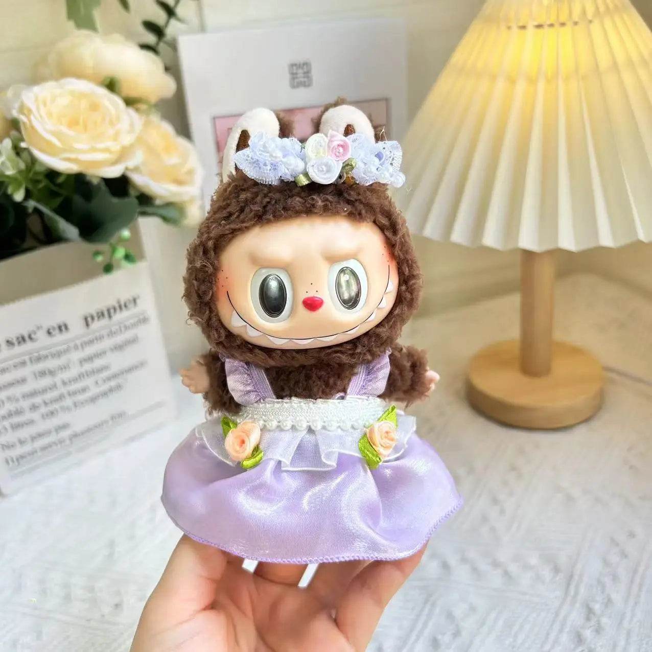 Soft Fabric Doll Clothing Set with Colorful Accessories for 17cm Labubu Dolls Labubu - ToylandEU