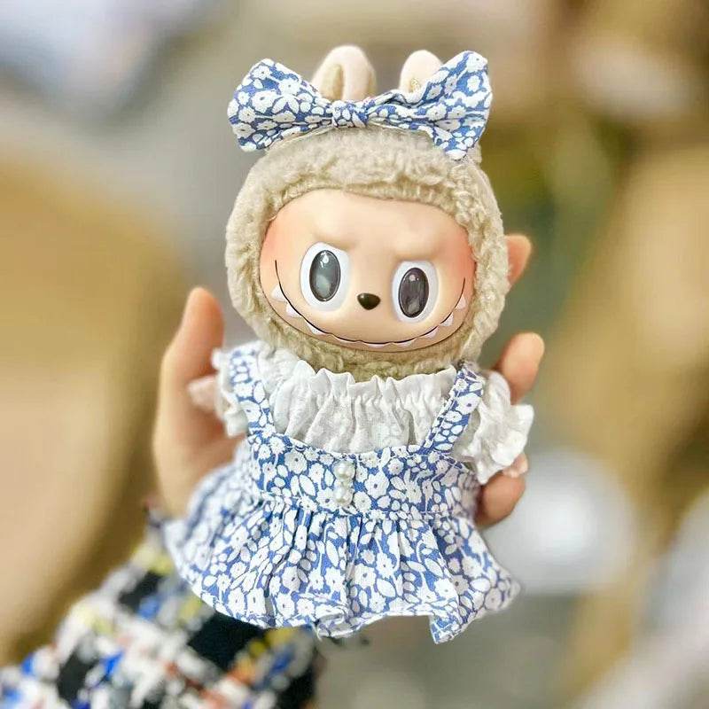 Soft Fabric Doll Clothing Set with Colorful Accessories for 17cm Labubu Dolls Labubu - ToylandEU