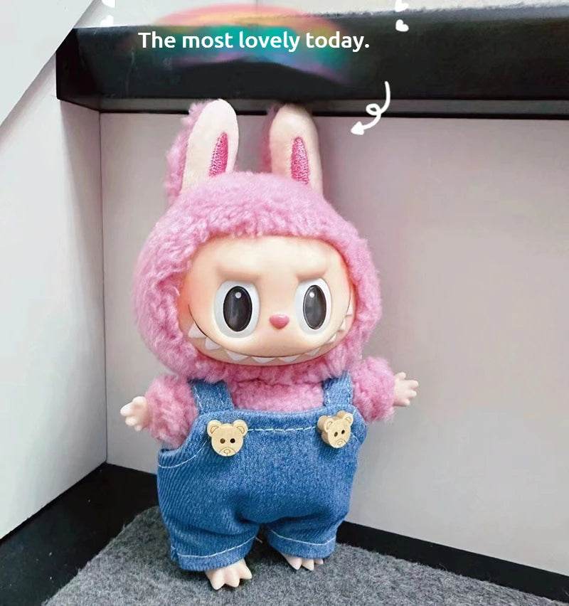 Soft Fabric Doll Clothing Set with Colorful Accessories for 17cm Labubu Dolls Labubu - ToylandEU