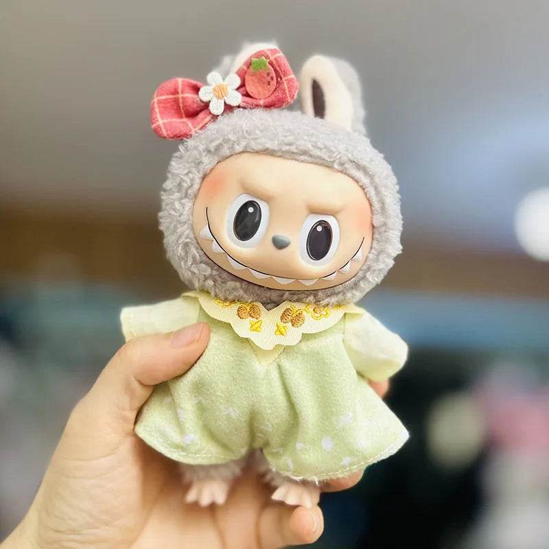 Soft Fabric Doll Clothing Set with Colorful Accessories for 17cm Labubu Dolls Labubu - ToylandEU