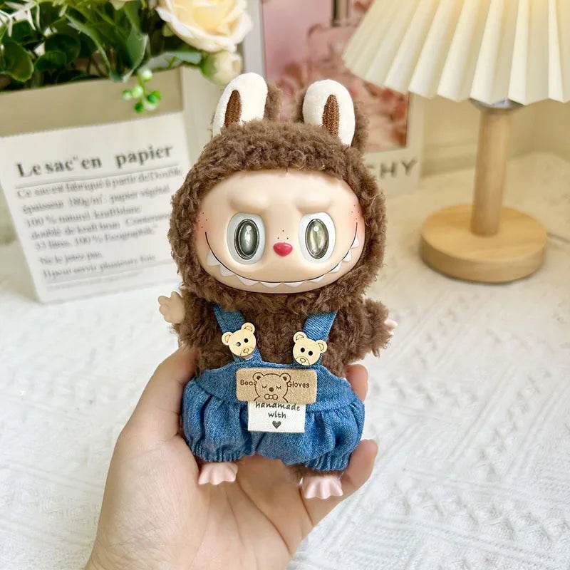 Soft Fabric Doll Clothing Set with Colorful Accessories for 17cm Labubu Dolls Labubu - ToylandEU