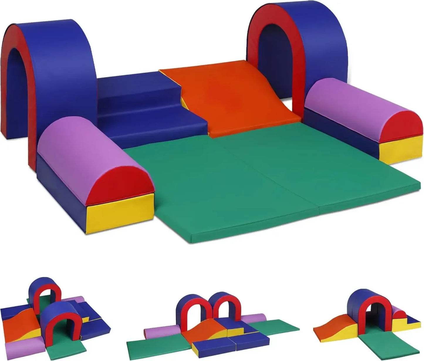 Soft Foam Climbing Blocks For Toddlers Indoor Play Set - ToylandEU