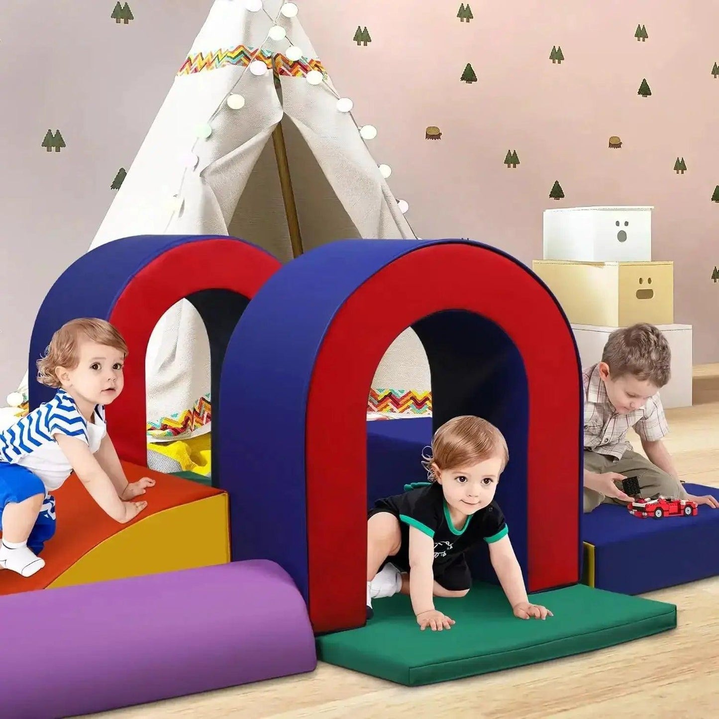  Soft Foam Climbing Blocks For Toddlers Safe Play -  ToylandEU™