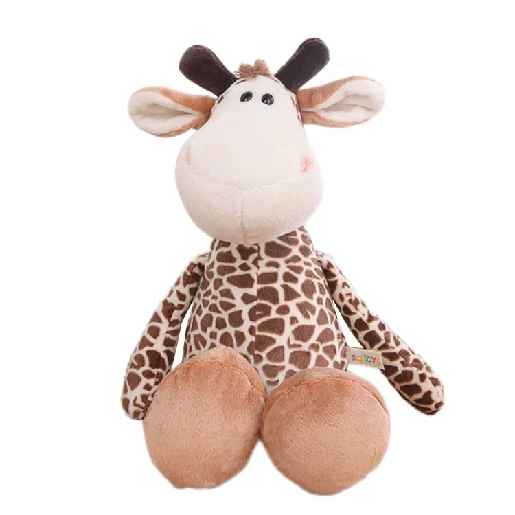 Soft Jungle Animal Plush Toys Set Stuffed Animals For Kids - ToylandEU
