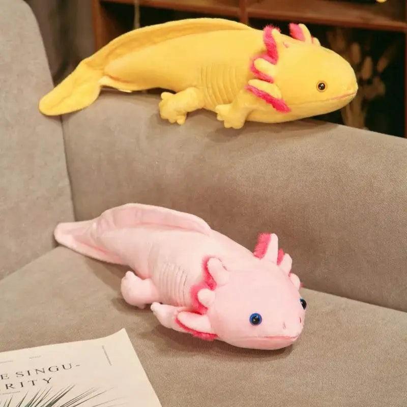  Soft Kawaii Plush Toy with Colorful Axolotl Design for Kids -  ToylandEU™