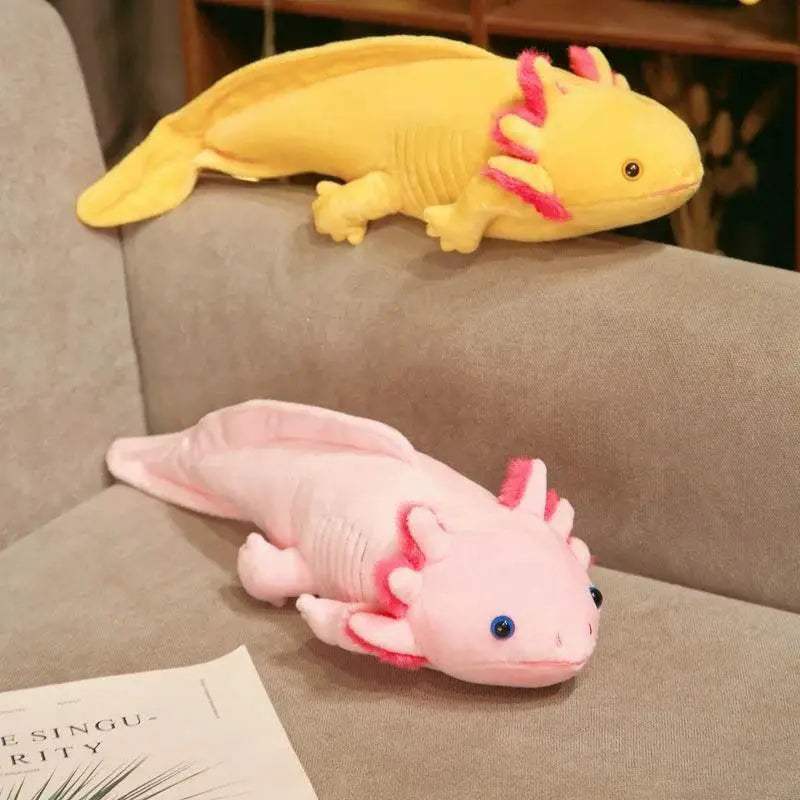 Soft Kawaii Plush Toy with Colorful Axolotl Design for Kids -  ToylandEU™