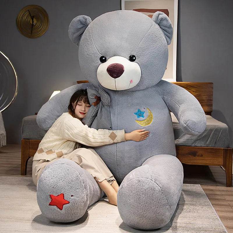 Soft Kawaii Teddy Bear Plush Toy with Star Moon Design for Kids and Girlfriend Gifts - ToylandEU