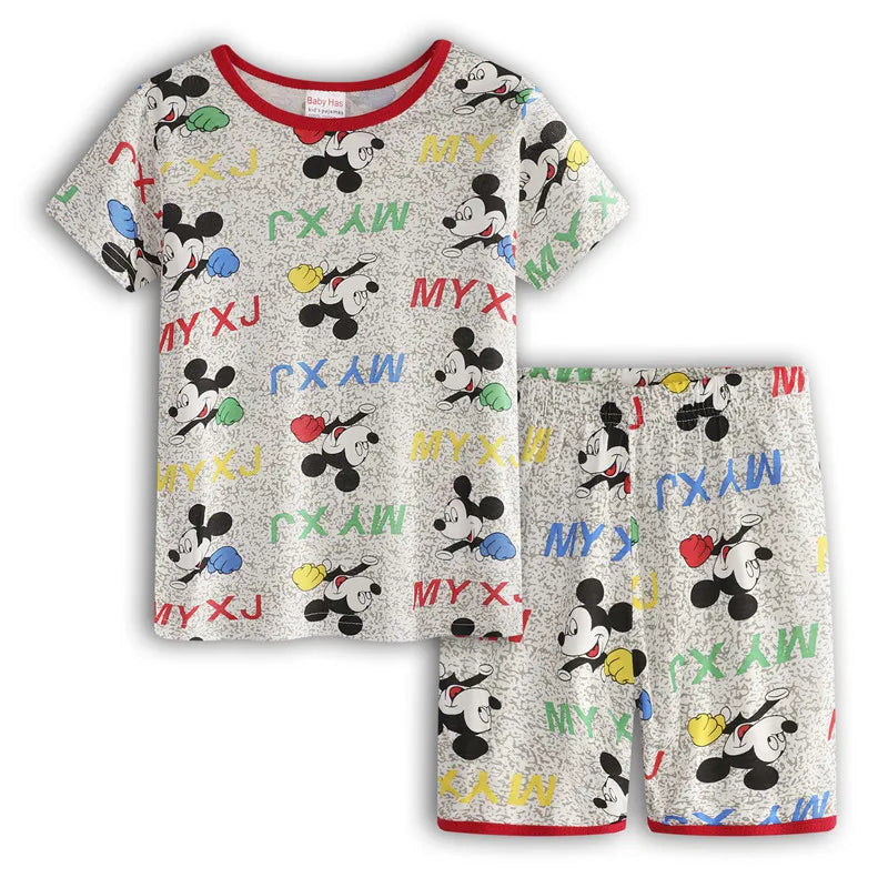 Soft Kids Pajama Sets Disney Toy Story Cartoon Print Featuring Woody And Buzz Lightyear For Children Aged Four To Six - ToylandEU