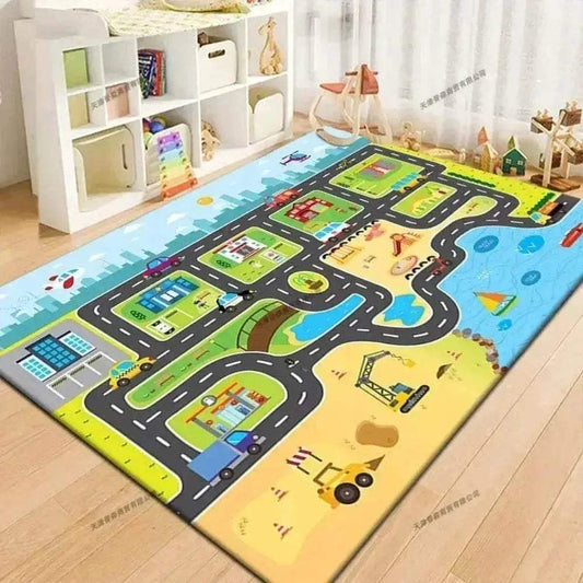  Soft Non Slip Runway 100x160 Play Mat Toyland EU -  ToylandEU™