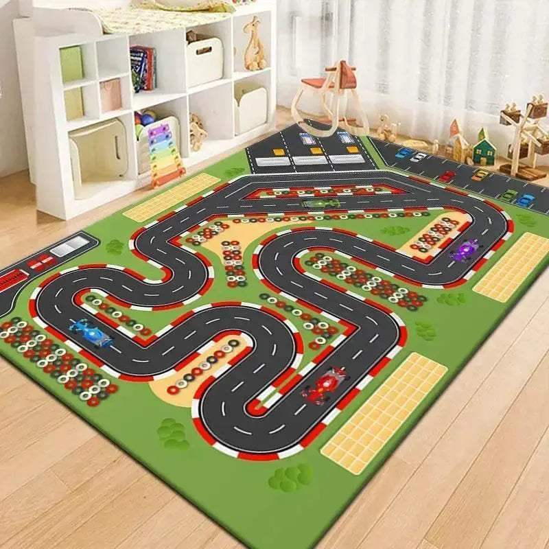  Soft Non Slip Runway 100x160 Play Mat Toyland EU -  ToylandEU™