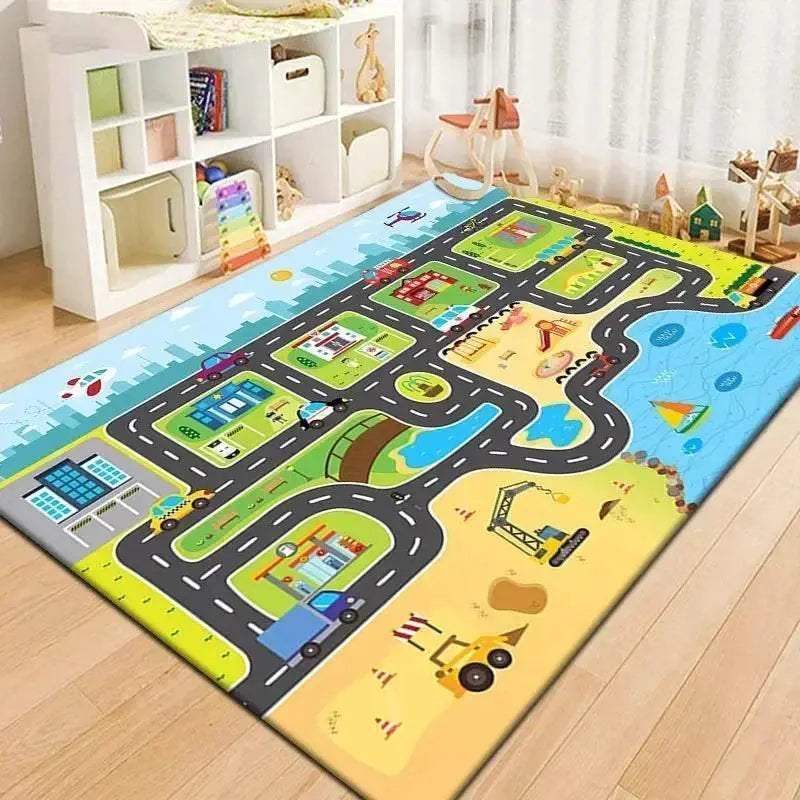  Soft Non Slip Runway 100x160 Play Mat Toyland EU -  ToylandEU™
