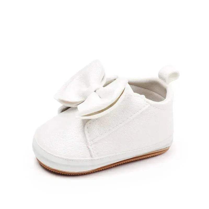 Soft PU Baby Girl Shoes Non Slip Prewalking Comfort - ToylandEU