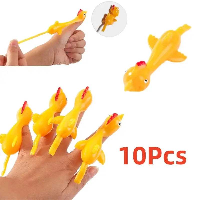 Soft Plastic Finger Catapult Toy Set For Parties And Gifts - ToylandEU