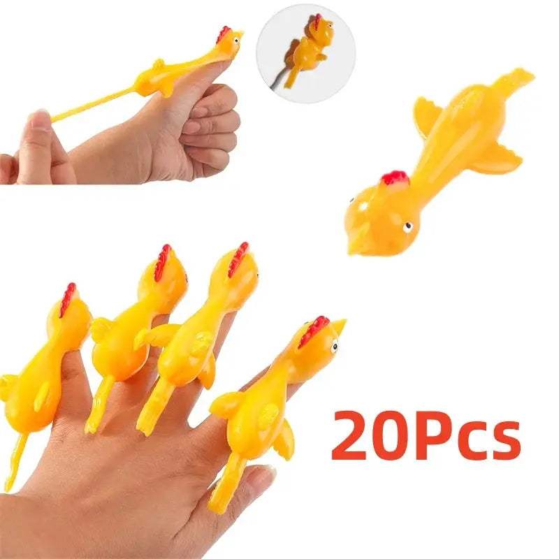 Soft Plastic Finger Catapult Toy Set For Parties And Gifts - ToylandEU