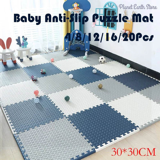 Soft Play Mat Interlocking Puzzle Design With Thick EVA Foam For Babies And Children - ToylandEU
